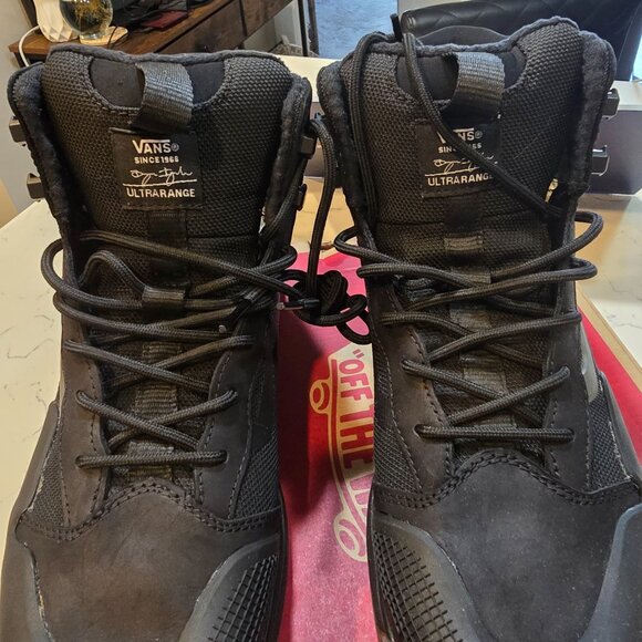Vans UltraRange UltraCush Hi MTE Gore-Tex x Bryan Iguchi BLACK SIZE 9 NEW - Picture 6 of 15